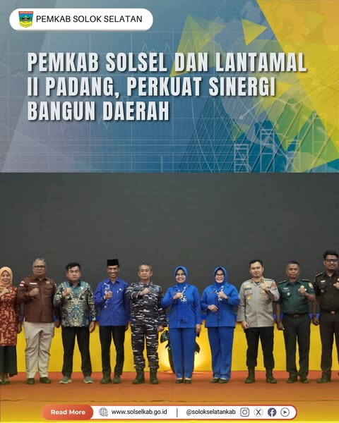 Pemkab Solsel dan Lantamal II Padang, Perkuat Sinergi Bangun Daerah